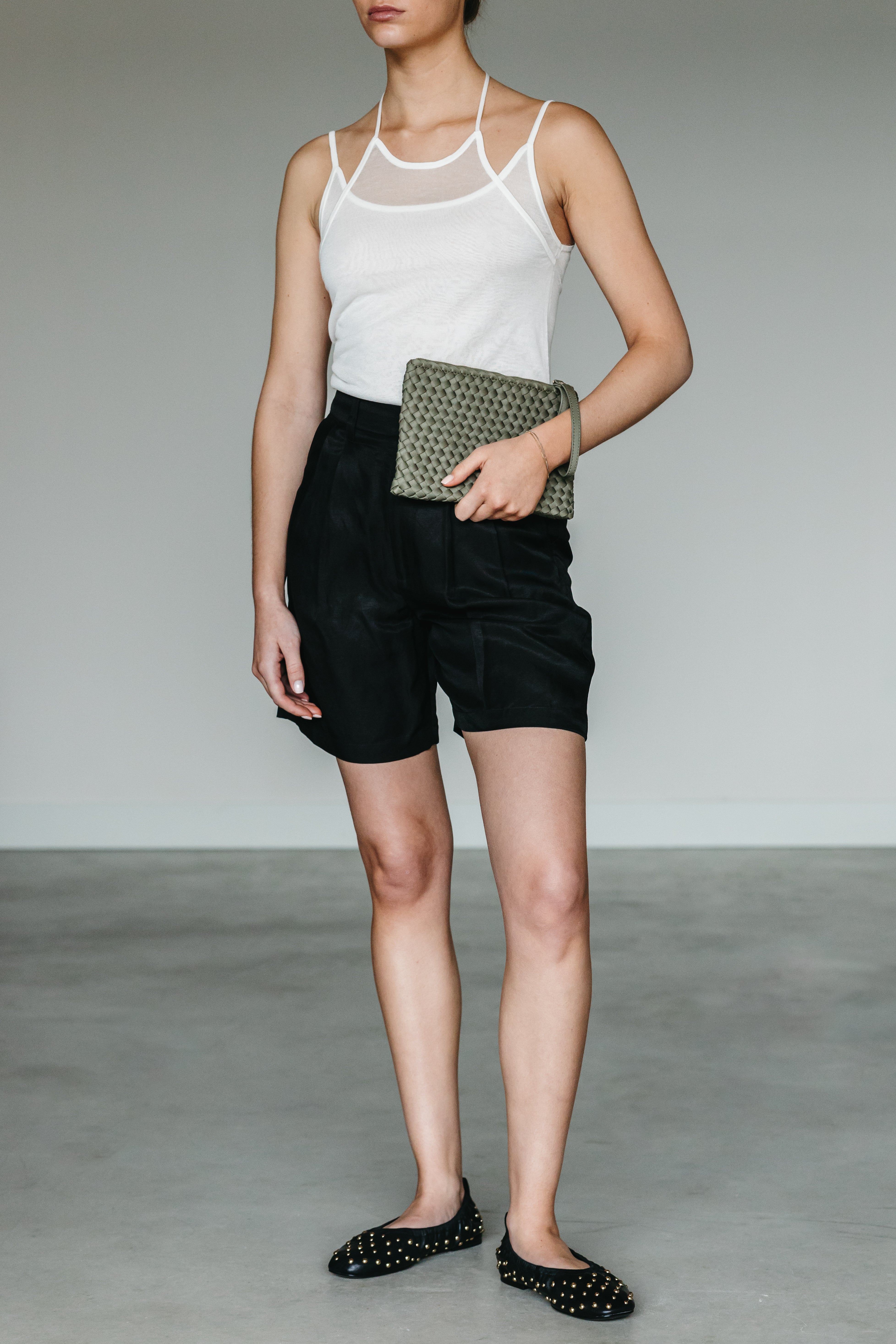 Marrea Clutch Dark Oliva