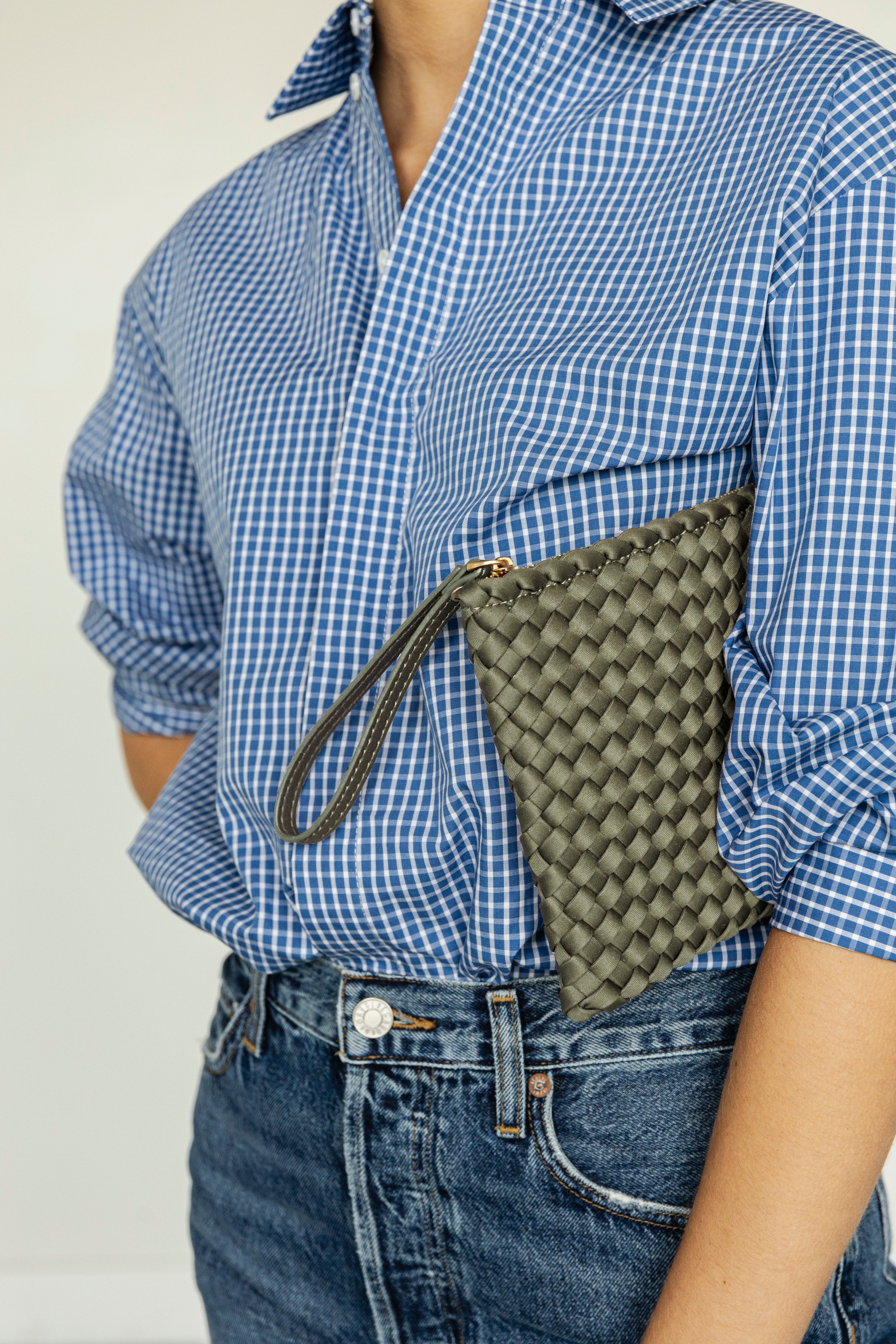 Marrea Clutch Dark Oliva