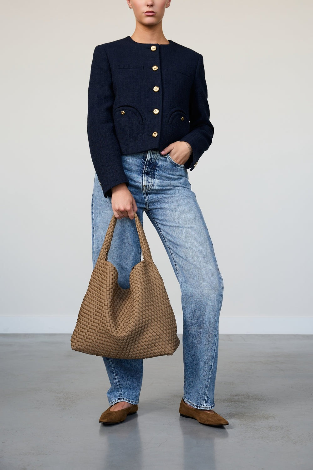 Marrea Large Bucket Retro Sand